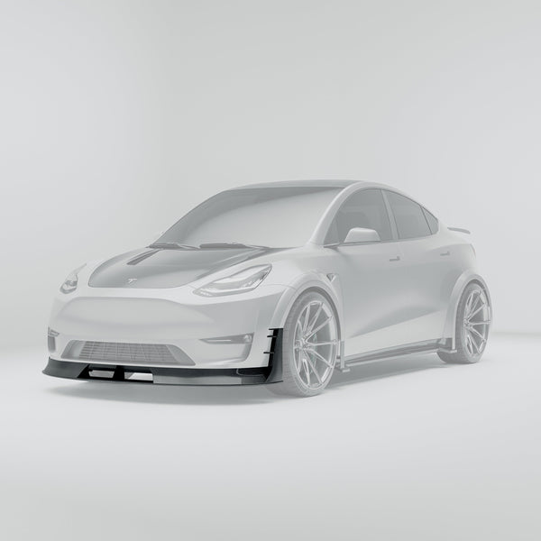 Tesla Model Y 2021-2024 Carbon Fiber Frontleppe