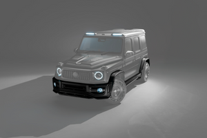 Urban Automotive Widetrack Stoetfangerpakke Mercedes G-Wagon W465 AMG G63 - frontvisning
