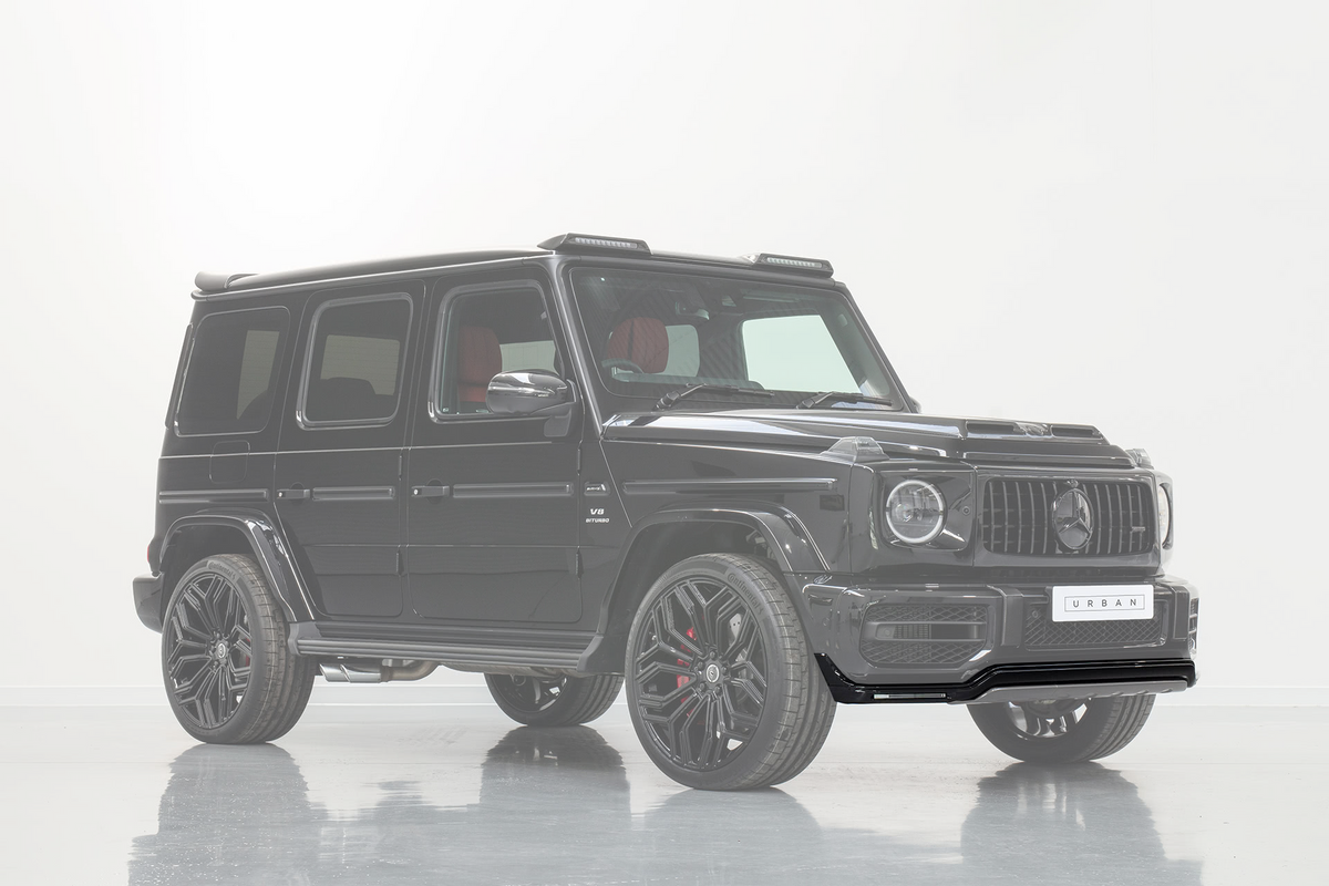 Urban Automotive Front Splitter med DRL Mercedes-AMG G63 W463A — produktvisning