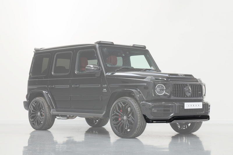 Urban Automotive Front Splitter med DRL Mercedes-AMG G63 W463A — produktvisning
