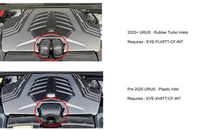 Eventuri Porsche Cayenne 2025+ / Urus SE 4.0 V8 Twin-Turbo luftinntak