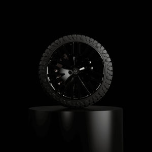 Heritage Customs Black Crow 22" Felg – Land Rover