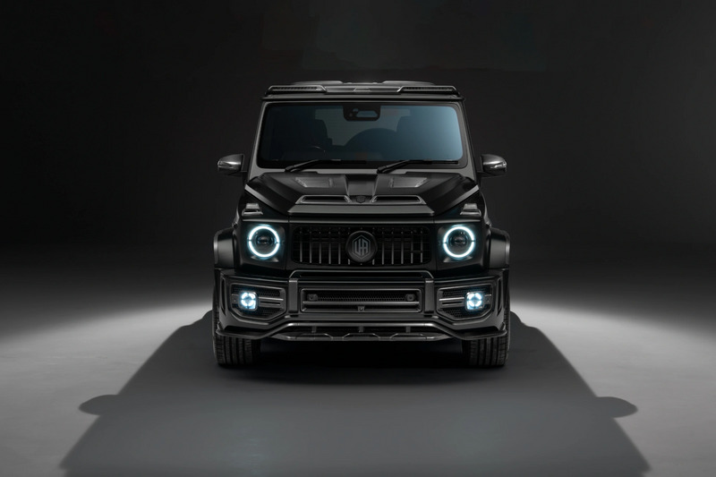 Urban Automotive G-Wagon W465 Bullnose Panser - frontvisning installert