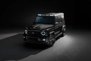 Urban Automotive G-Wagon W465 Taklysklynge - frontvinkel montering