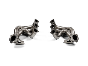 Akrapovič Evolution Header Set (Titanium) — Porsche 718 Cayman GT4 RS / Spyder RS