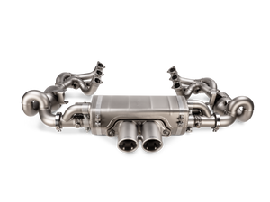 Akrapovič Evolution Header Set Titanium Porsche 911 GT3 RS 992 — detalj