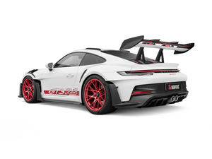 Akrapovič Evolution Header Set Titanium Porsche 911 GT3 RS 992 — installert