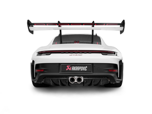 Akrapovič Evolution Header Set Titanium Porsche 911 GT3 RS 992 — titaniumbøyler