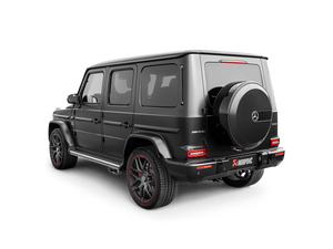 Akrapovic G63 W463A Evolution Titan — detalj eksosklaffer