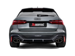 Akrapovič RS6 C8 Evolution Line — bakvinkel carbon tips