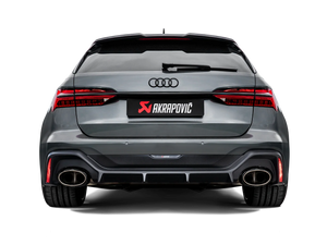 Akrapovič Evolution Line (Titanium) — Audi RS 6 Avant / RS 7 Sportback (C8) OPF/GPF