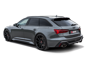 Akrapovič Audi RS6 C8 Titan System — detalj