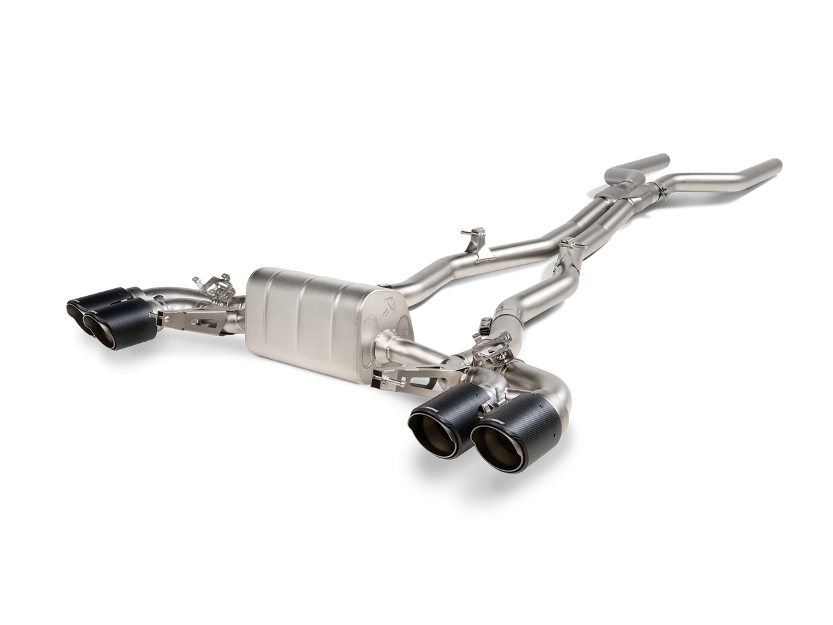 Akrapovič Evolution Line (Titanium) — BMW M8 / M8 Competition (F91/F92)