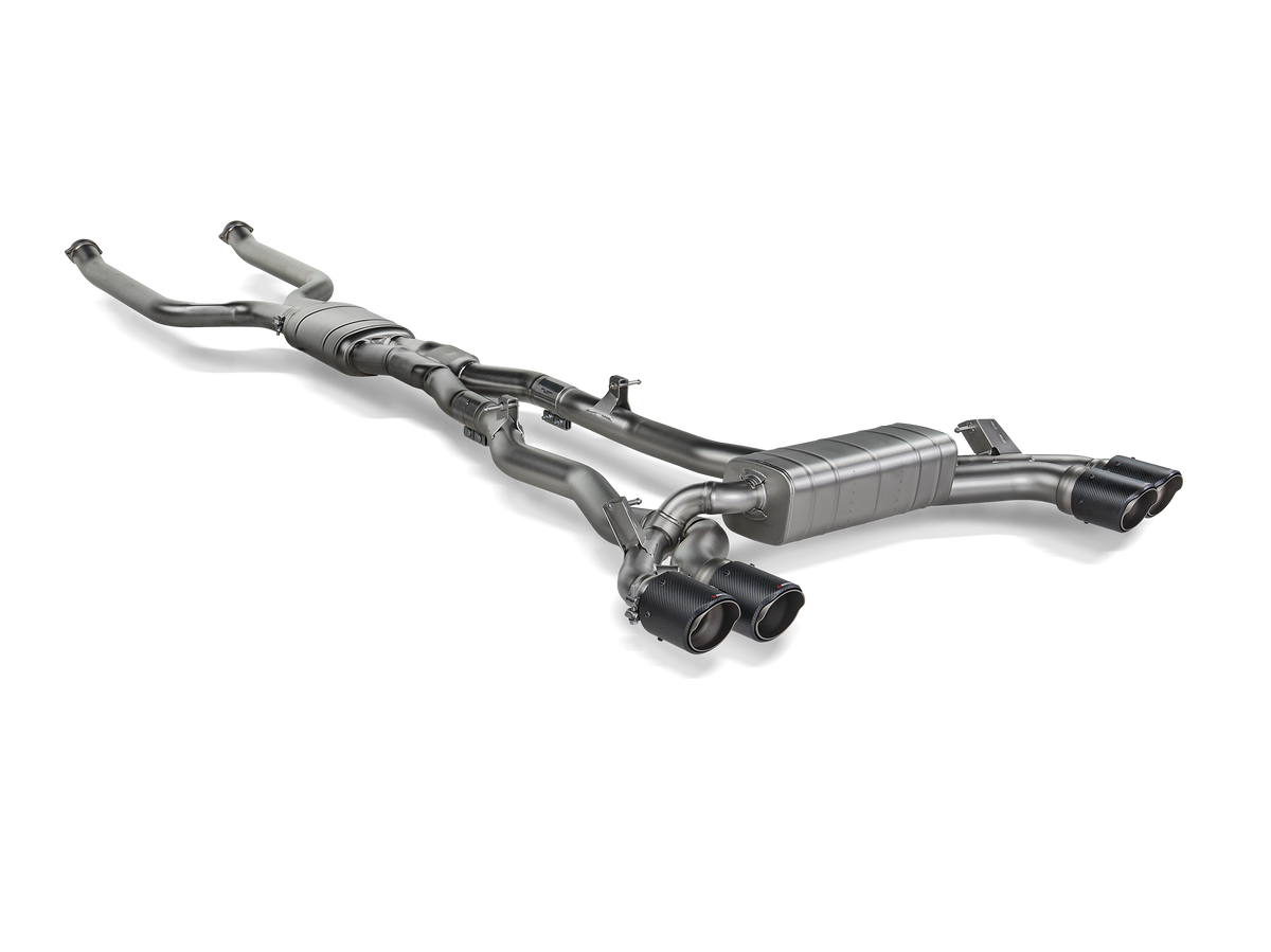 Akrapovic Evolution Line Titan BMW M5 G90 G99 — produktvisning