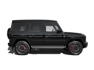 Akrapovic G63 W465 Evolution Line Titan — detalj eksosklaffer