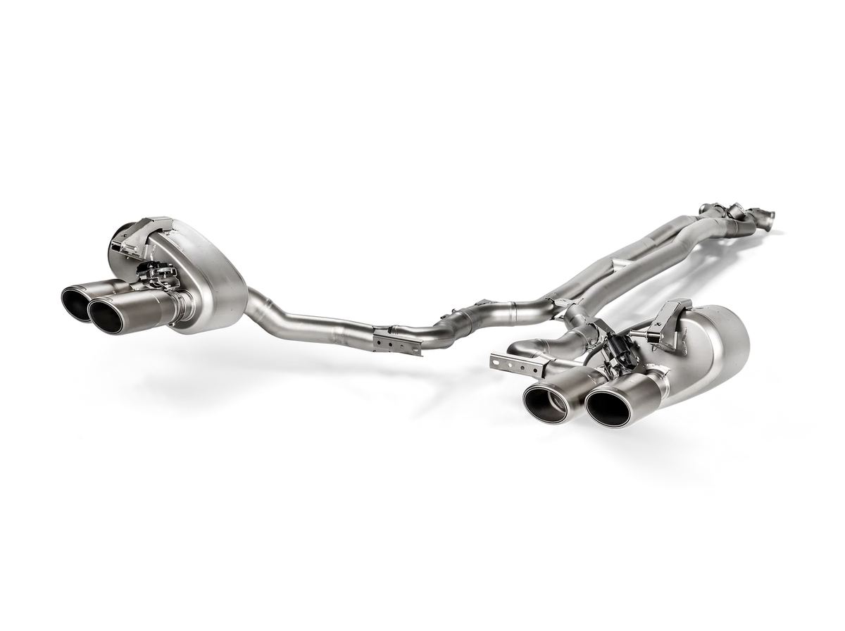 Akrapovič Evolution Line (Titanium) — Porsche Panamera GTS / Turbo / Turbo S E-Hybrid (971)