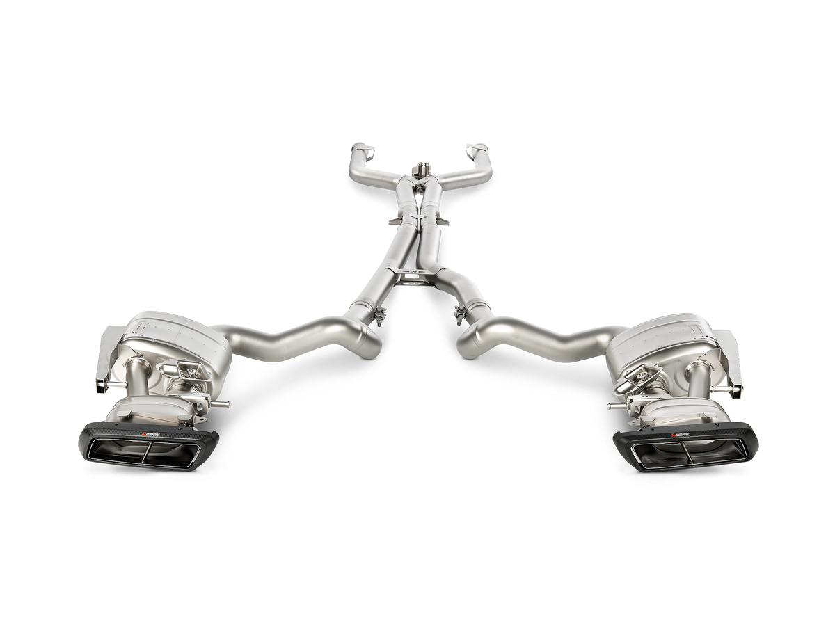 Akrapovic Evolution Line Titan Mercedes-AMG C63 W205 S205 — produktvisning