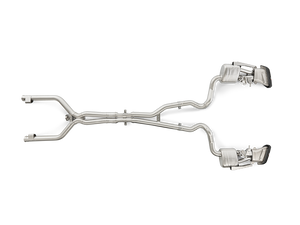 Akrapovic Mercedes C63 S205 Evolution Line — X-forbindelse detalj