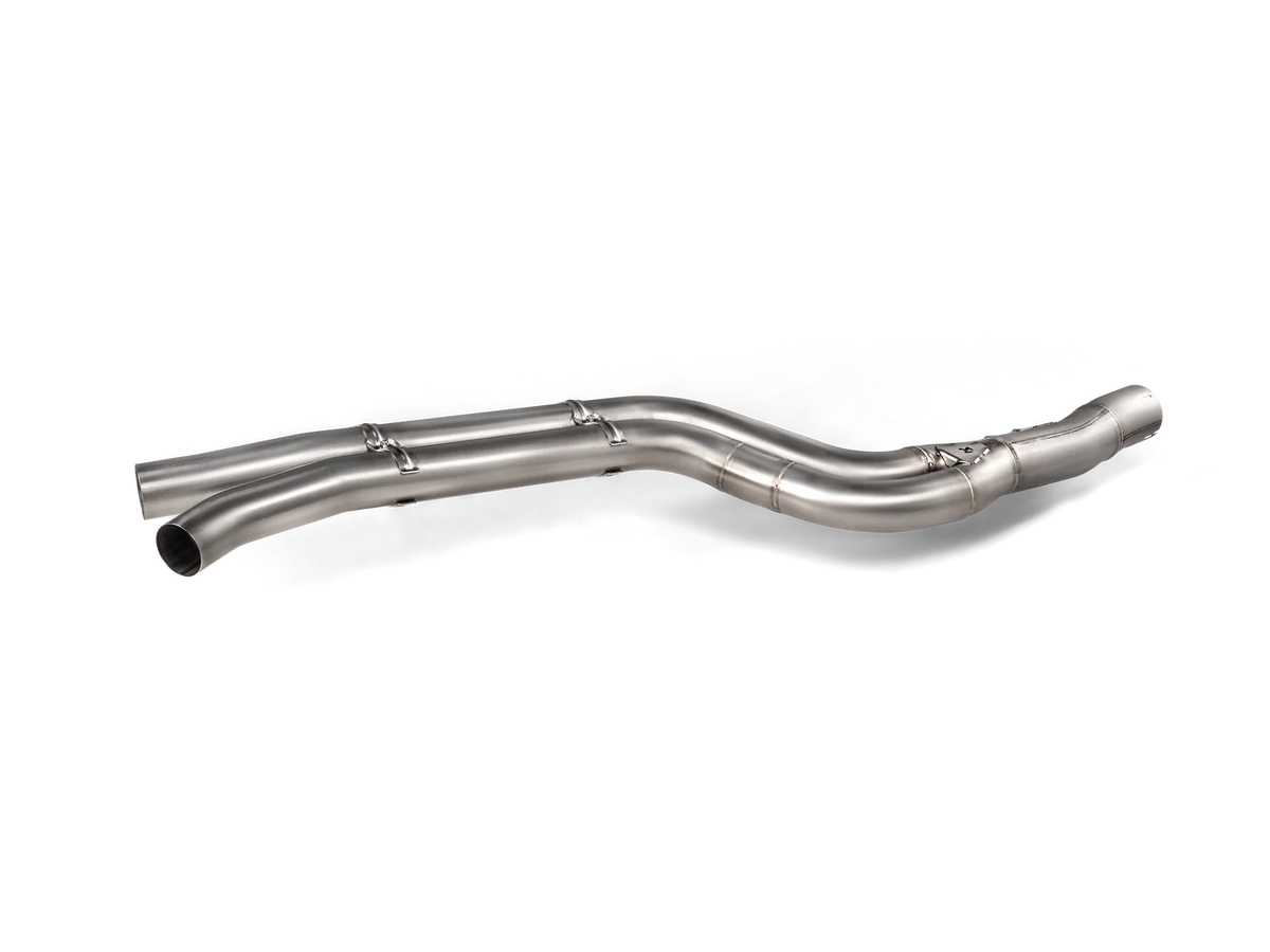 Akrapovič Evolution Link Pipe Set (SS) for OPF/GPF — Toyota Supra (A90) 2020