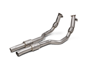 Akrapovič Link Pipe Set SS Audi RS6 C8 — obligatorisk tillegg