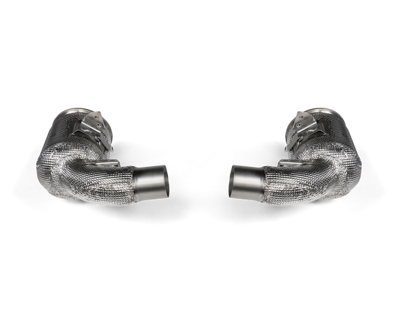 Akrapovič Link Pipe Set m/kat (SS)  — Porsche 911 Turbo / Turbo S / Cabriolet / Sport Classic (992)