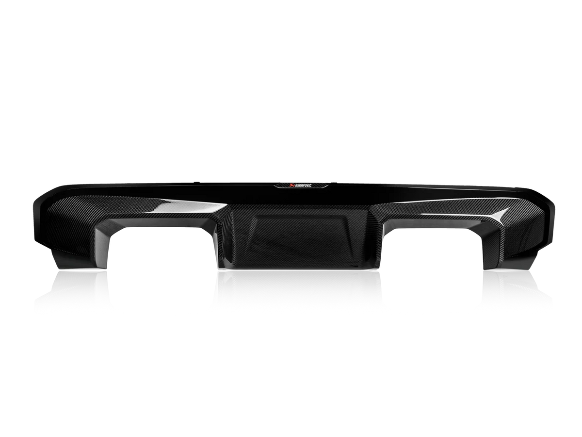 Akrapovic Rear Carbon Fibre Diffuser - High Gloss Black | BMW M3 / M4 (G80/G81/G82/G83)