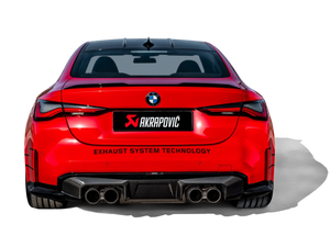 Akrapovic Rear Carbon Fibre Diffuser - High Gloss Black | BMW M3 / M4 (G80/G81/G82/G83)