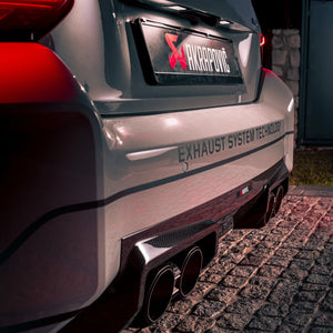 Akrapovic Rear Carbon Fibre Diffuser - High Gloss | BMW M2 Coupé (G87)