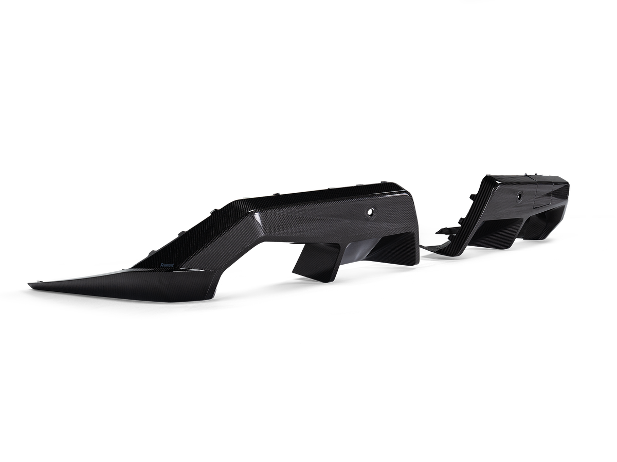 Akrapovič Rear Carbon Diffuser High Gloss BMW M5 G90 G99 — bilde 1