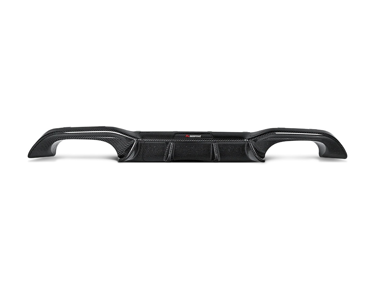 Akrapovič Rear Carbon Fibre Diffuser (High Gloss) — BMW M2 / M2 CS / M2 Competition (F87)