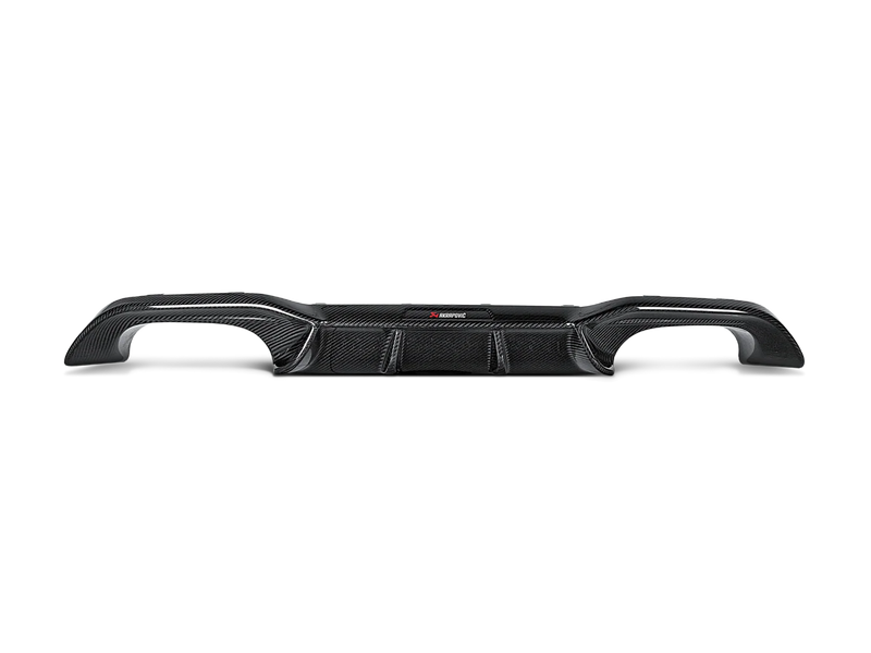Akrapovič Rear Carbon Fibre Diffuser (High Gloss) — BMW M2 / M2 CS / M2 Competition (F87)
