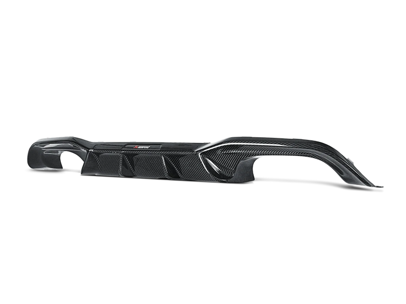 Akrapovič Rear Carbon Fibre Diffuser (High Gloss) — BMW M2 / M2 CS / M2 Competition (F87)