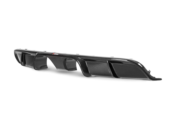 Akrapovic Rear Carbon Fibre Diffuser - High Gloss | Porsche 911 Carrera / Cabriolet / Targa / S / 4 / 4S (991.2)
