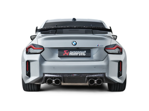 Akrapovič Rear Chopped Carbon Fibre Diffuser (Matte)  — BMW M2 (G87)