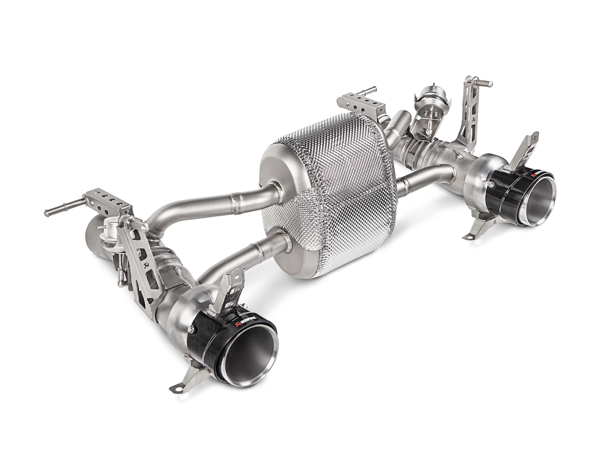 Akrapovič Slip-On Line (Titanium) — Ferrari 488 GTB / 488 Spider