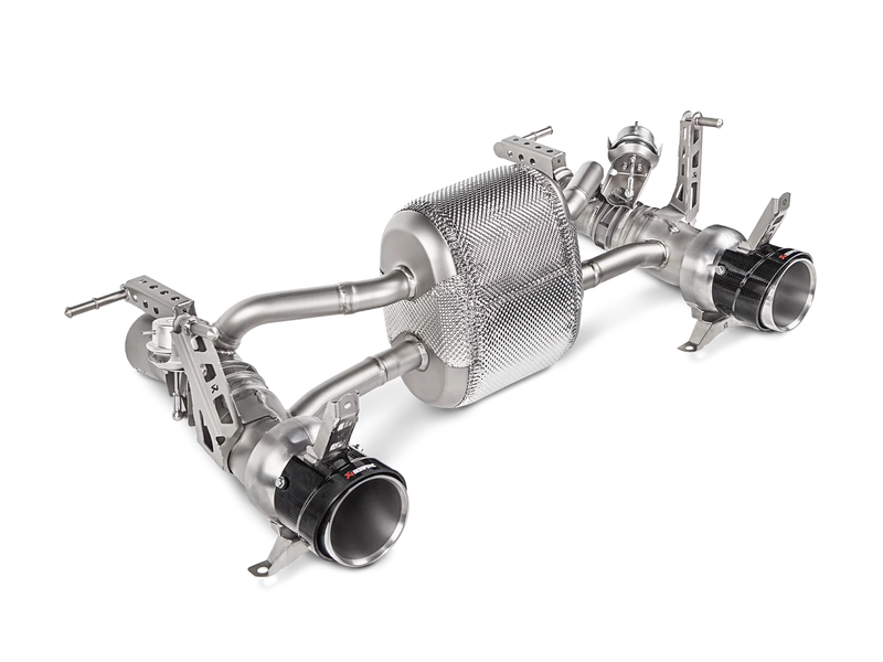 Akrapovič Slip-On Line (Titanium) — Ferrari 488 GTB / 488 Spider