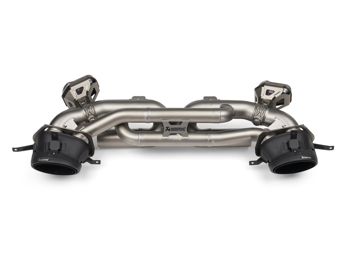 Akrapovic Slip-On Line Titan Porsche 911 Carrera 992.2 — produktvisning