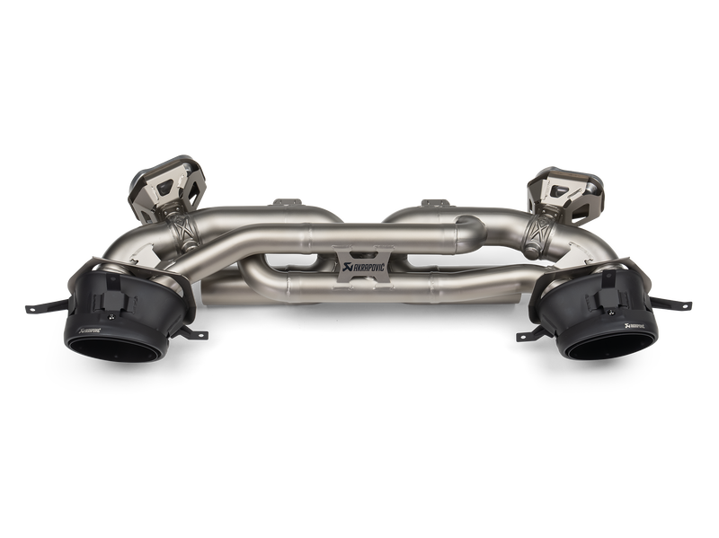 Akrapovic Slip-On Line Titan Porsche 911 Carrera 992.2 — produktvisning