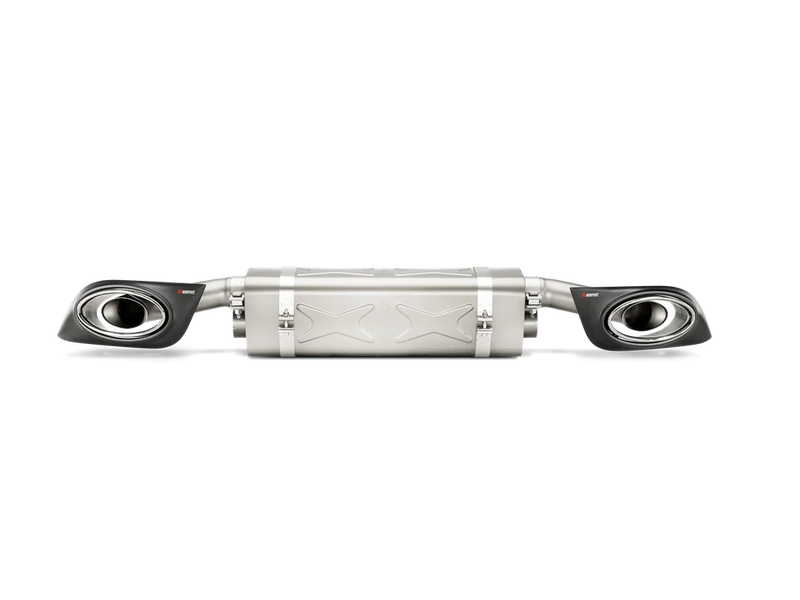 Akrapovic Slip-On Line (Titanium) — Porsche 911 Turbo / Turbo S (991)