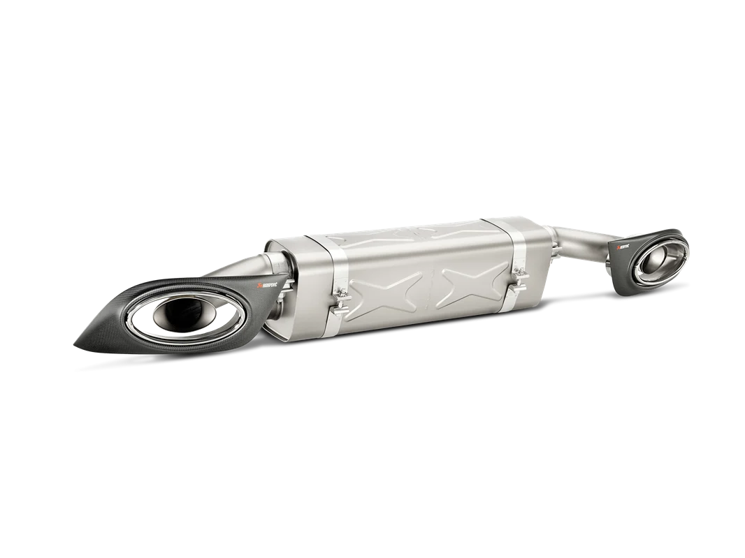 Akrapovic Slip-On Line (Titanium) — Porsche 911 Turbo / Turbo S (991)