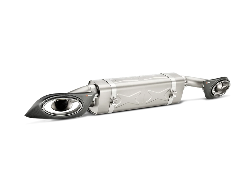 Akrapovic Slip-On Line (Titanium) — Porsche 911 Turbo / Turbo S (991)