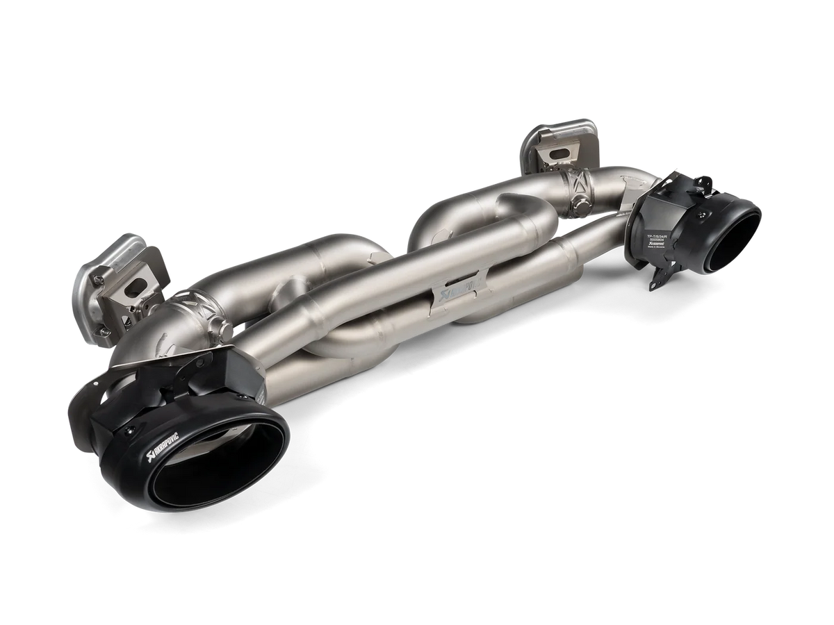 Akrapovic Slip-On Race Line (Titanium) | Porsche 911 Turbo / Turbo S / Cabriolet / Sport Classic (992)