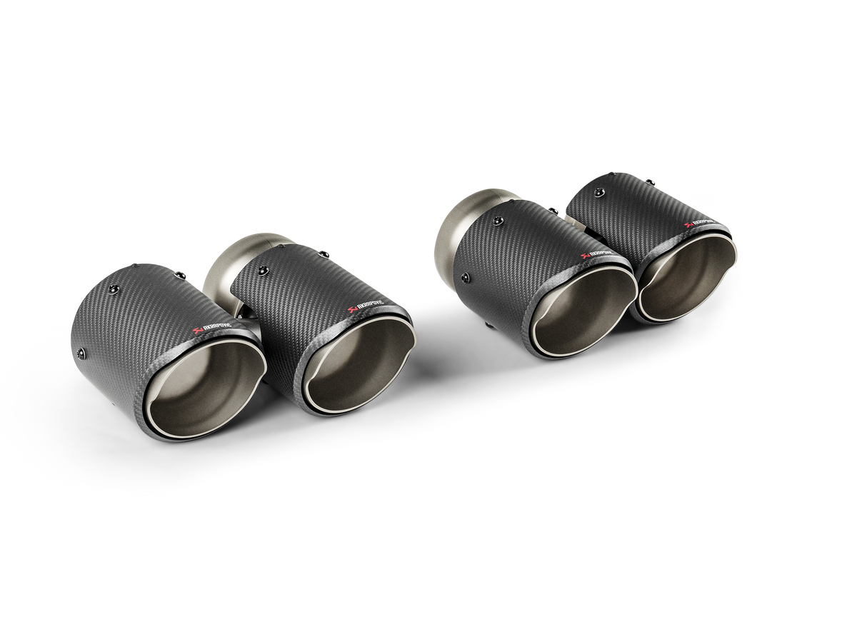 Akrapovič Tail Pipe Set Carbon rund BMW M5 G90 G99 — bilde 1