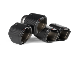 Akrapovič Tail Pipe Set Carbon sekskant BMW M5 G90 G99 — bilde 1