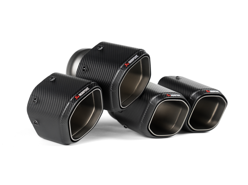 Akrapovič Tail Pipe Set Carbon sekskant BMW M5 G90 G99 — bilde 1