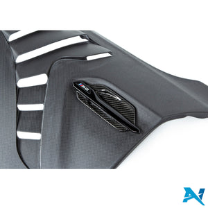 Alpha-N BMW M2 F87 karbon Mudguard sett med Air Vent