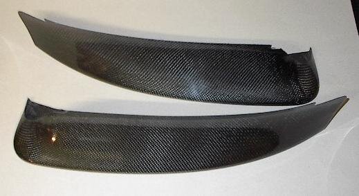 Alpha-N BMW M3 E46 & M3 CSL karbon Spoiler flapper (sett)