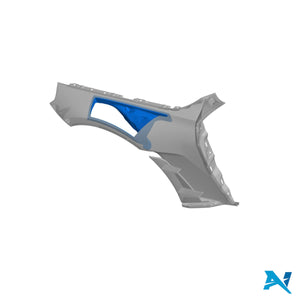 Alpha-N BMW V3/V4 – karbon Mudguard Inserts