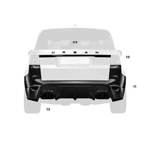 Urban Automotive Range Rover L494 eksostupper