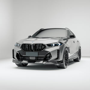 BMW X6 G06 LCI carbon fiber front lip